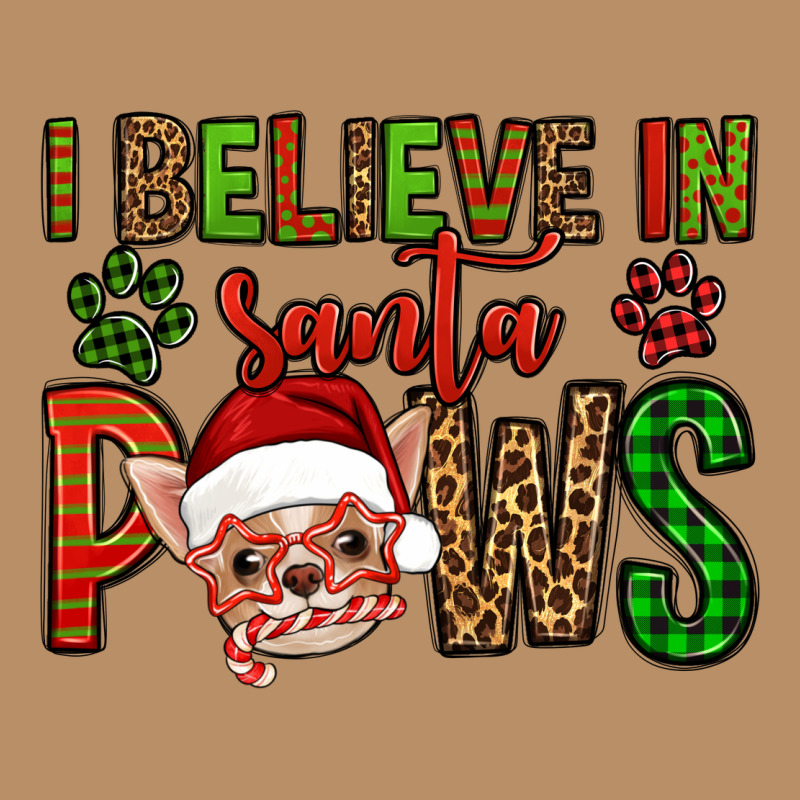 I Believe In Santa Paws Chihuahuha Vintage Hoodie by Jasminsmagicworld | Teevron