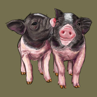 Cute Baby Pigs Vintage Hoodie | Teevron