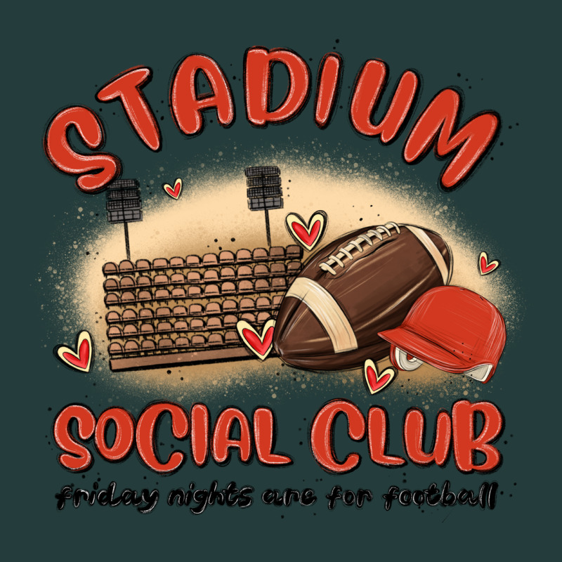 Stadium Social Club Football Classic Tee by MaliasSmallBusiness | Teevron
