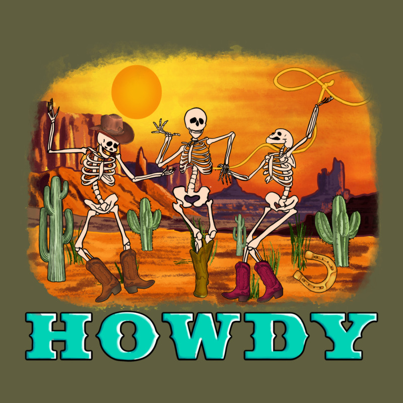 Western Skeleton Vintage Tee by AdoDesignShop | Teevron