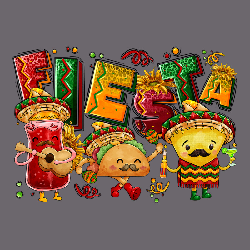 Fiesta With Taco, Nacho, Souce Premium Sweatshirt by NancyCooperArtShop | Teevron