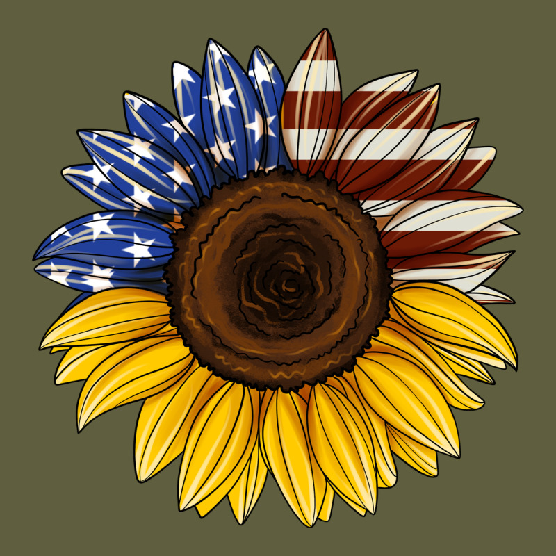 American Flag Sunflower Vintage Tee by Jasminsmagicworld | Teevron