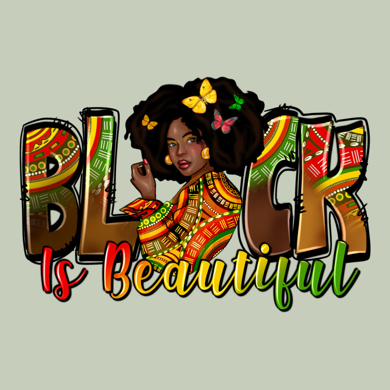 Black Is Beautiful Juneteenth Ladies Tee by Zillion Design Studio | Teevron