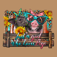 Just A Girl Who Loves Pigs Vintage Hoodie | Teevron