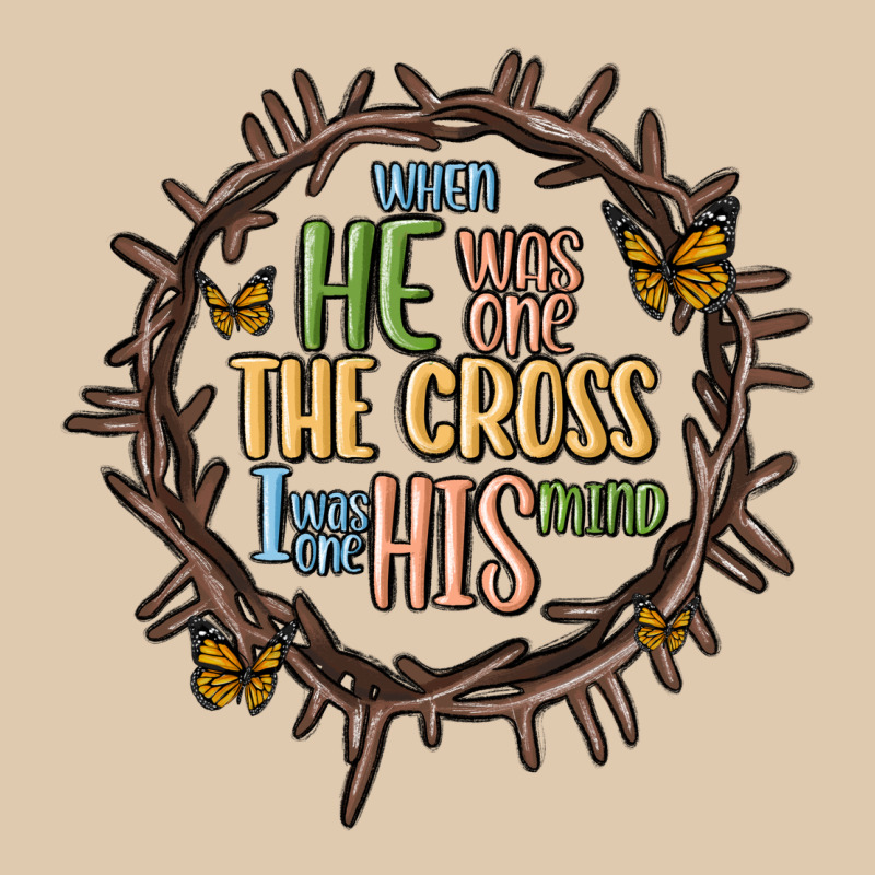 When He Was One The Cross I Was One His Mind Heavyweight Sweatshirt by MaliasSmallBusiness | Teevron