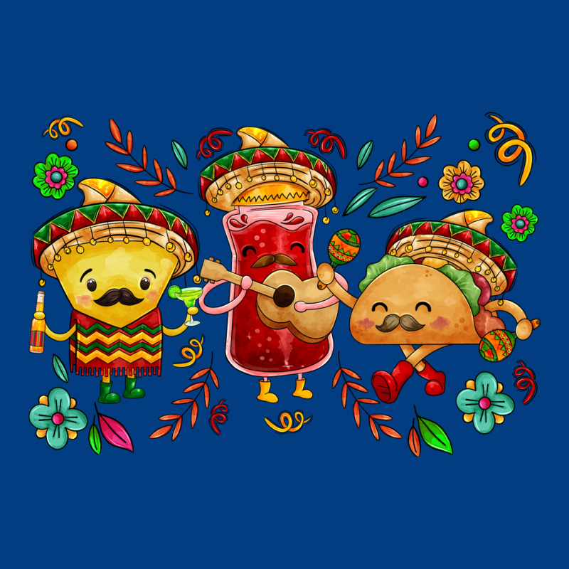 Mexican Taco Nacho And Souce Premium Sweatshirt by NancyCooperArtShop | Teevron