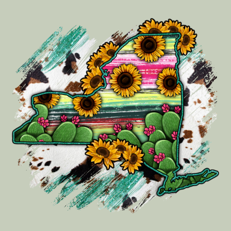 New York State Map Ladies Tee by RanaPortraitStore | Teevron