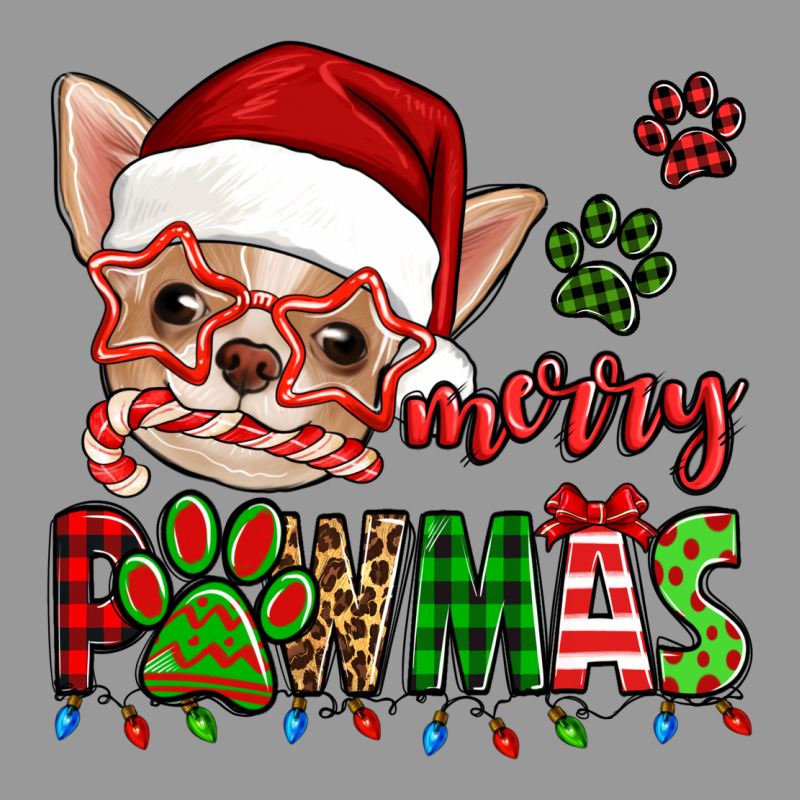 Merry Pawmas Christmas Chihuahua Vintage Hoodie by Jasminsmagicworld | Teevron