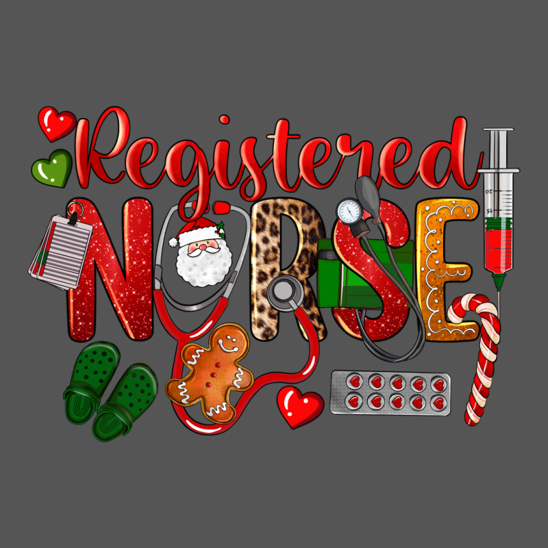 Registered Nurse Christmas Zipper Hoodie by LillyAllenDesigns | Teevron