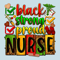 Black Strong Proud Nurse Juneteeenth Ladies Tee | Teevron