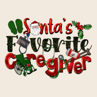 Santa's Favorite Caregiver Christmas Zipper Hoodie | Teevron
