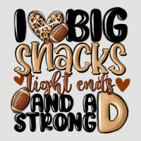 I Love Big Sacks Tight Ends And A Strong D Classic Tee | Teevron