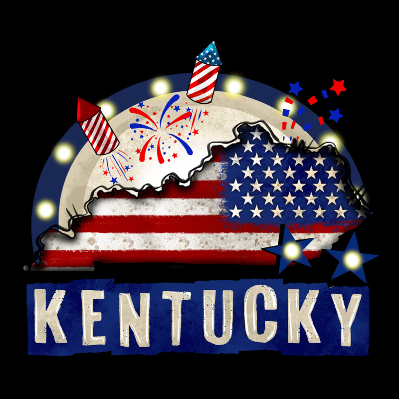 Kentucky 4th Of July Heavy Core Tee by CowGirlArtShop | Teevron