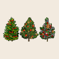 Christmas Trees Zipper Hoodie | Teevron