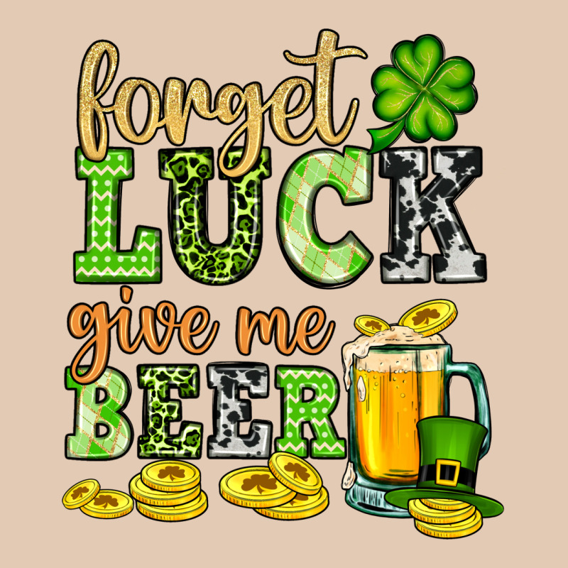 St. Patrick's Forget Luck Give Me Beer Urban Hoodie by OliviaCreatesArt | Teevron