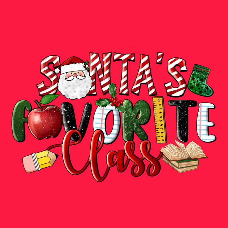 Santa's Favorite Class Christmas Zipper Hoodie by LillyAllenDesigns | Teevron
