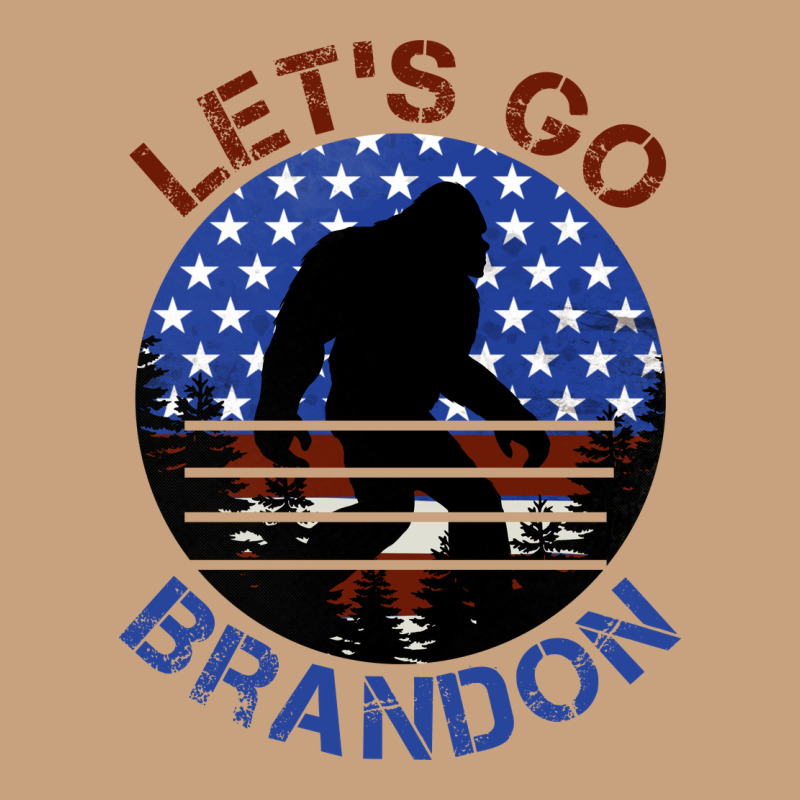 Let's Go Brandon Bigfoot Vintage Tee by Jasminsmagicworld | Teevron