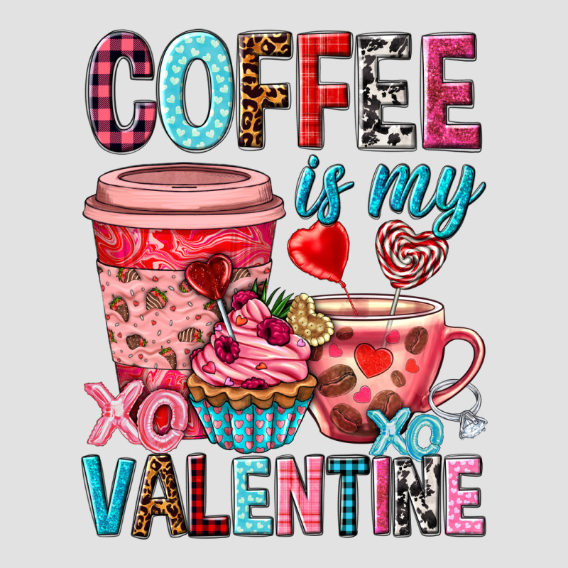Coffee Is My Valentine Valentine's Day Premium Hoodie by HowdyJamesFarm | Teevron