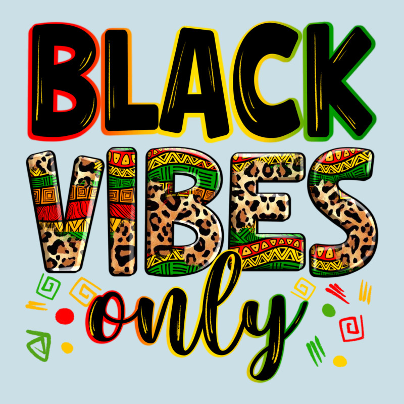 Black Vibes Only Juneteenth Ladies Tee by Zillion Design Studio | Teevron