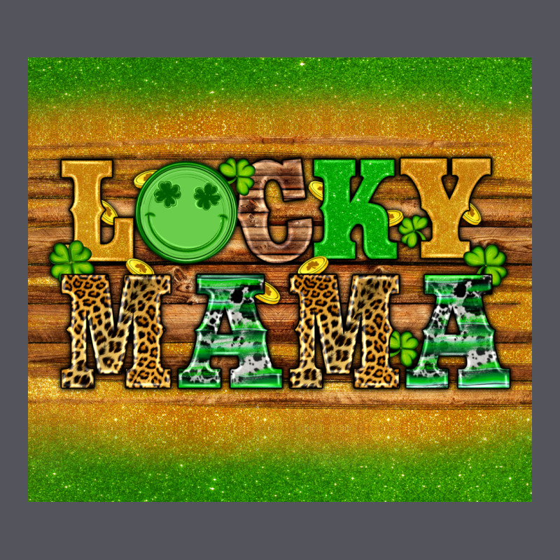 St Patricks Day Lucky Mama Vintage Hoodie by Artiststas | Teevron