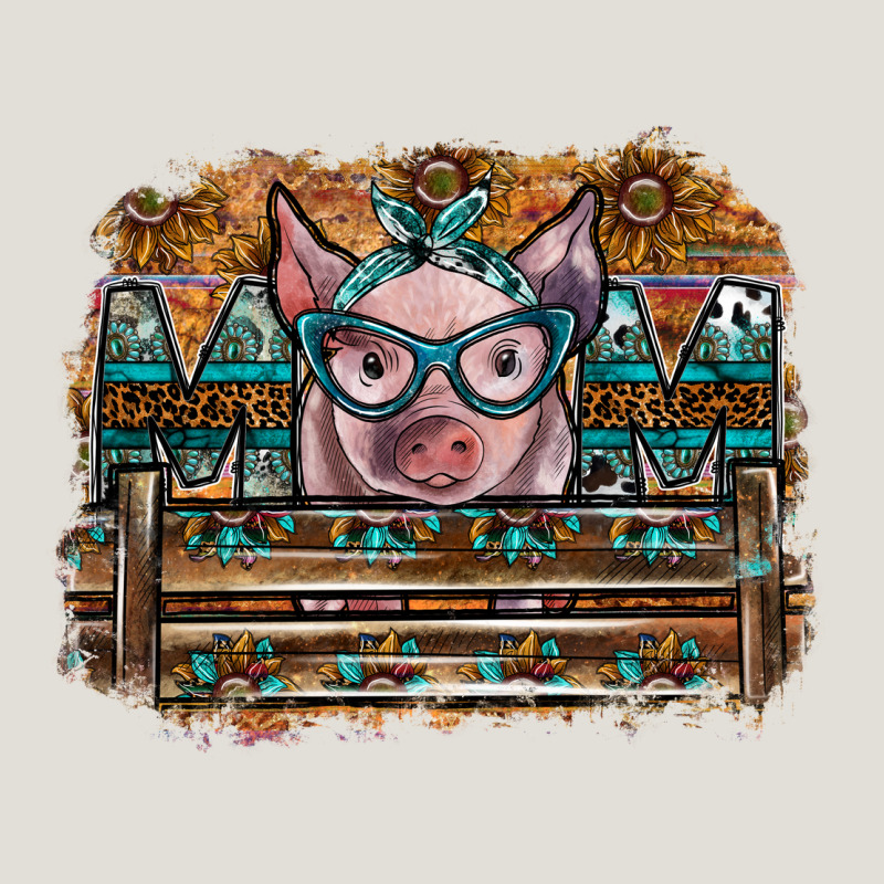 Mom Pig Heavy Core Tee by SublimationCraftShop | Teevron