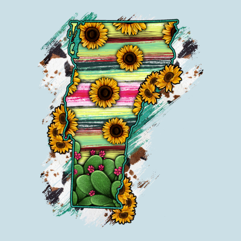Vermont State Map Ladies Tee by RanaPortraitStore | Teevron
