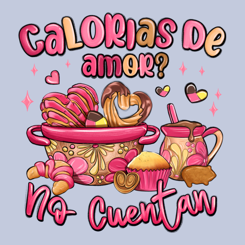 Calorias De Amor No Cuentan Mexican Valentines Day Long Sleeve Tee by MaliasSmallBusiness | Teevron