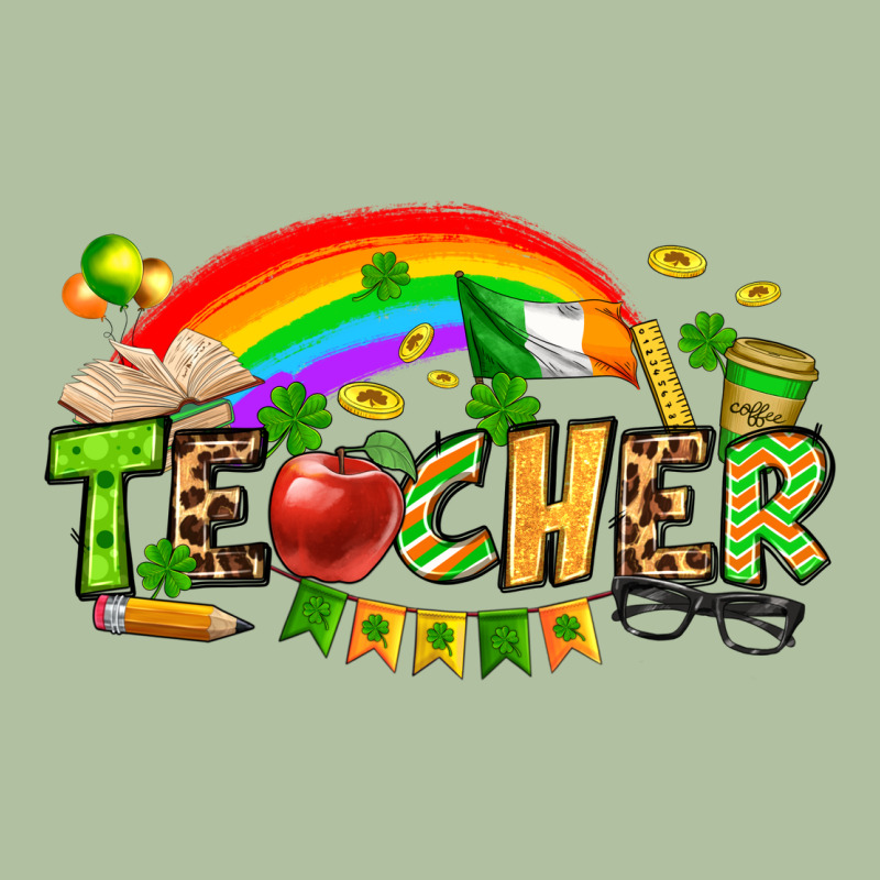 St. Patrick's Day Teacher Urban Hoodie by OliviaCreatesArt | Teevron