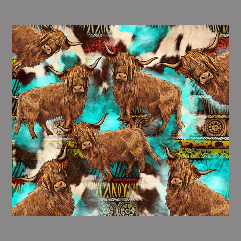 Astec Cowhide Highlands Cow Vintage Tee by BarkalooDesign | Teevron