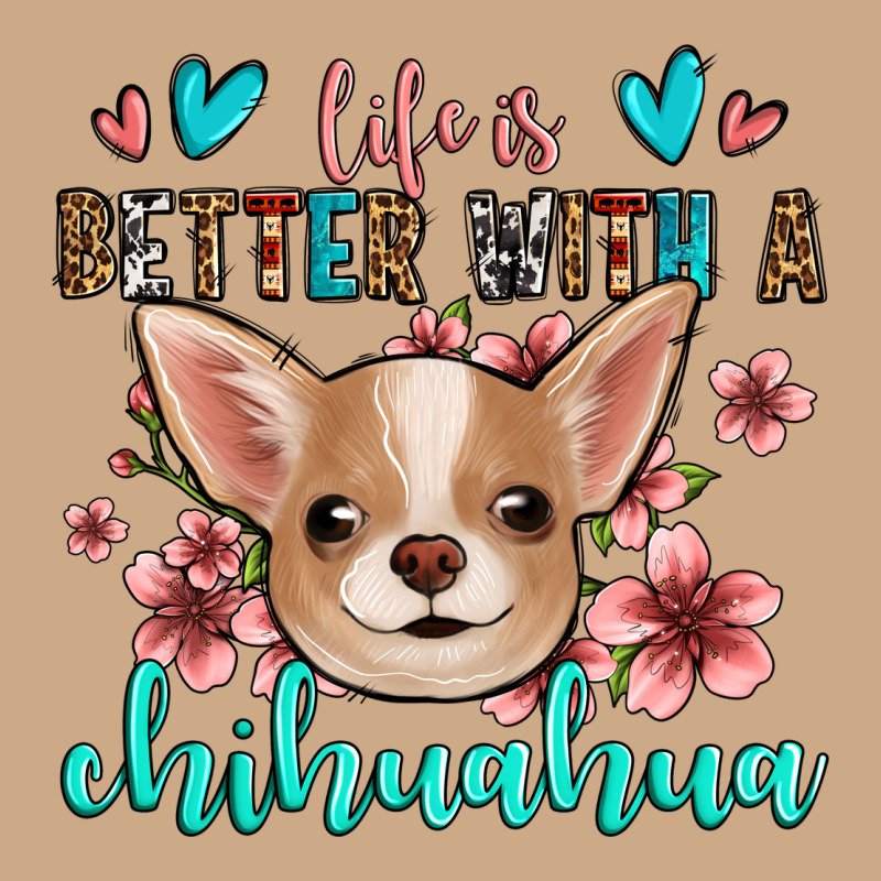 Life Is Better With A Chihuahua Vintage Hoodie by Jasminsmagicworld | Teevron