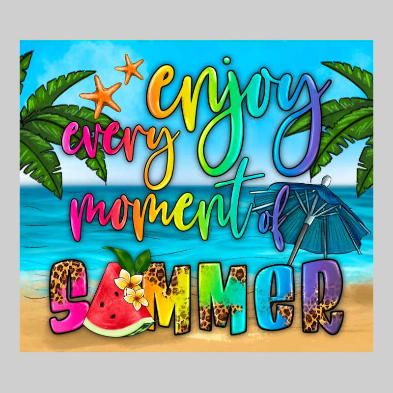 Enjoy Every Moment Of Summer Premium Tee by HRA Design Shop | Teevron