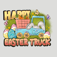 Happy Easter Truck Zipper Hoodie | Teevron