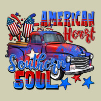 American Heart Southern Soul Truck 4th Of July Heavy Core Tee | Teevron