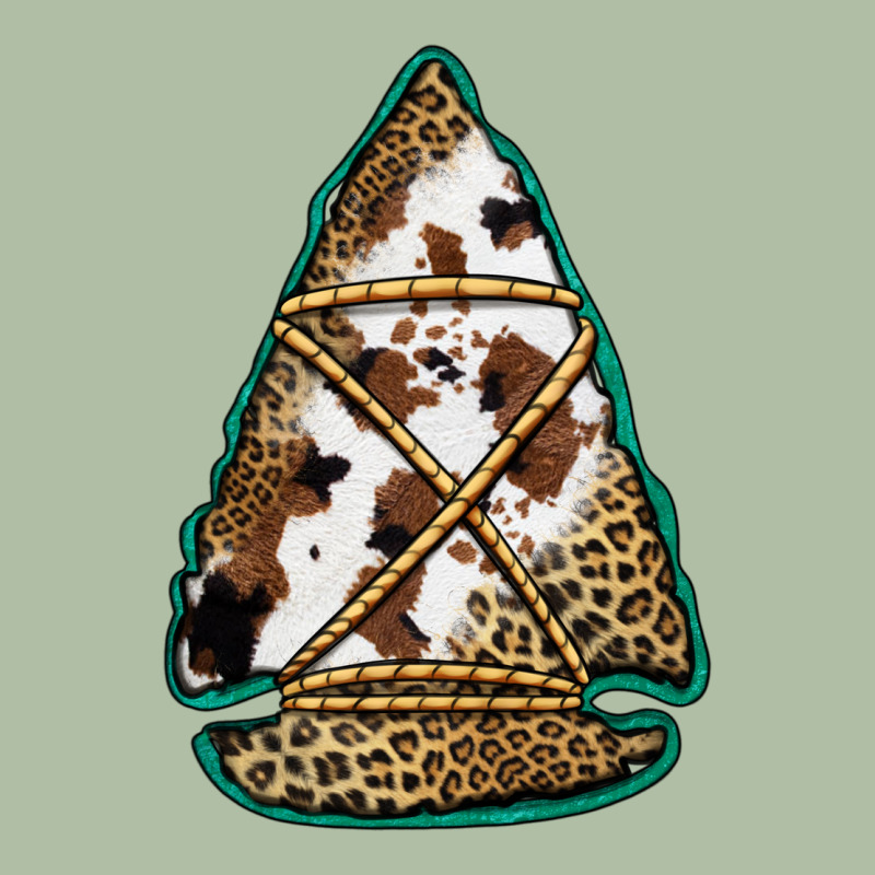 Cowhide Leopard Arrowhead Urban Heavy Tee by Jasminsmagicworld | Teevron