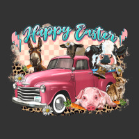 Happy Easter truck with Easter farm animals | Teevron