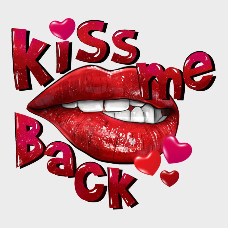 Kiss Me Back Valentine's Day Urban Hoodie by FaDigitalArtStudio | Teevron