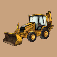 Backhoe Loader Truck Vintage Tee | Teevron