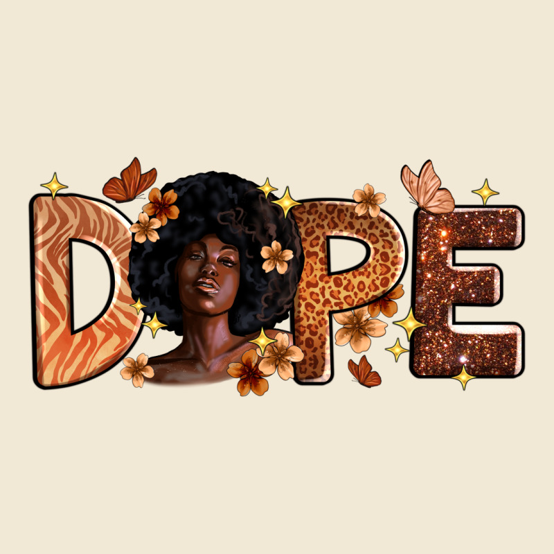 Dope Melanin Ladies Tee by Zillion Design Studio | Teevron