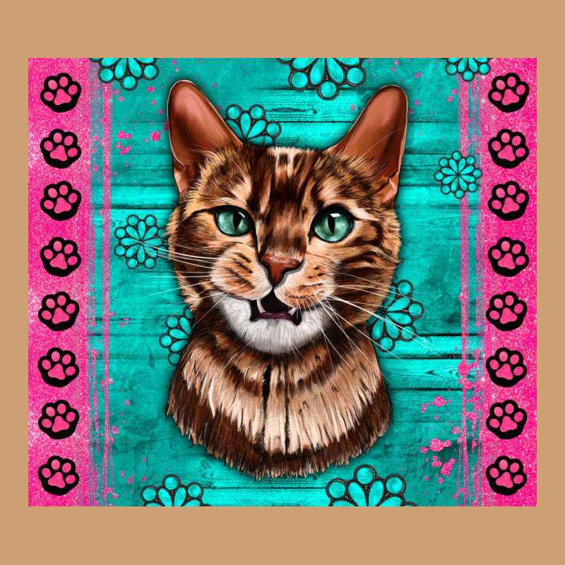 Western Bengal Cat Vintage Tee by LillyAllenDesigns | Teevron