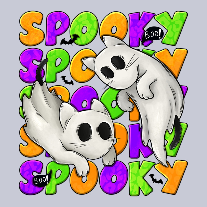 Spooky With Ghost Cats Heavyweight Hoodie by texasbilliewilder | Teevron