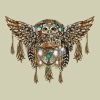 Native Dream Catcher With Owl Heavy Core Tee | Teevron