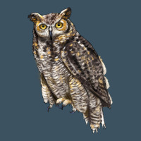 Great Horned Owl Urban Heavy Tee | Teevron