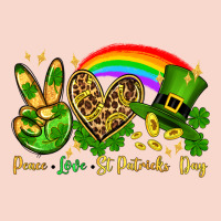 Peace Love St. Patrick's Day Urban Hoodie | Teevron