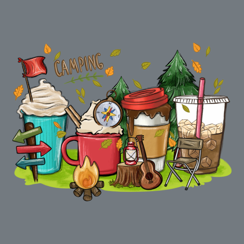 Camp Coffee Drink Heavyweight Sweatshirt by MaliasSmallBusiness | Teevron