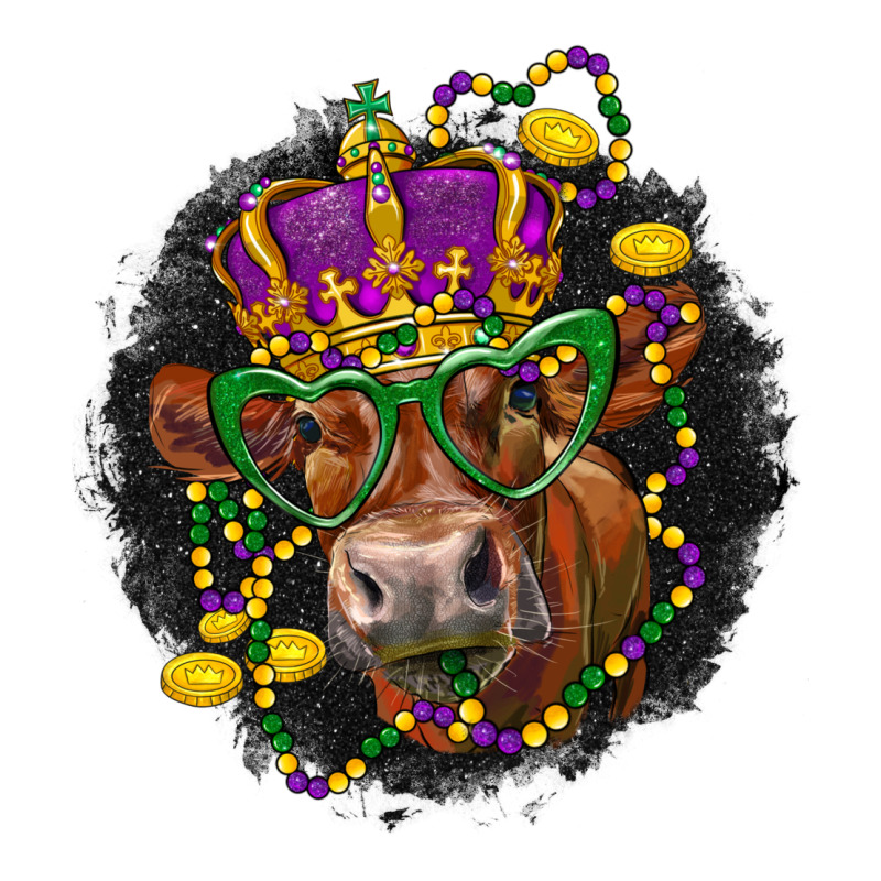Mardi Gras Red Angus Zipper Hoodie by LillyAllenDesigns | Teevron