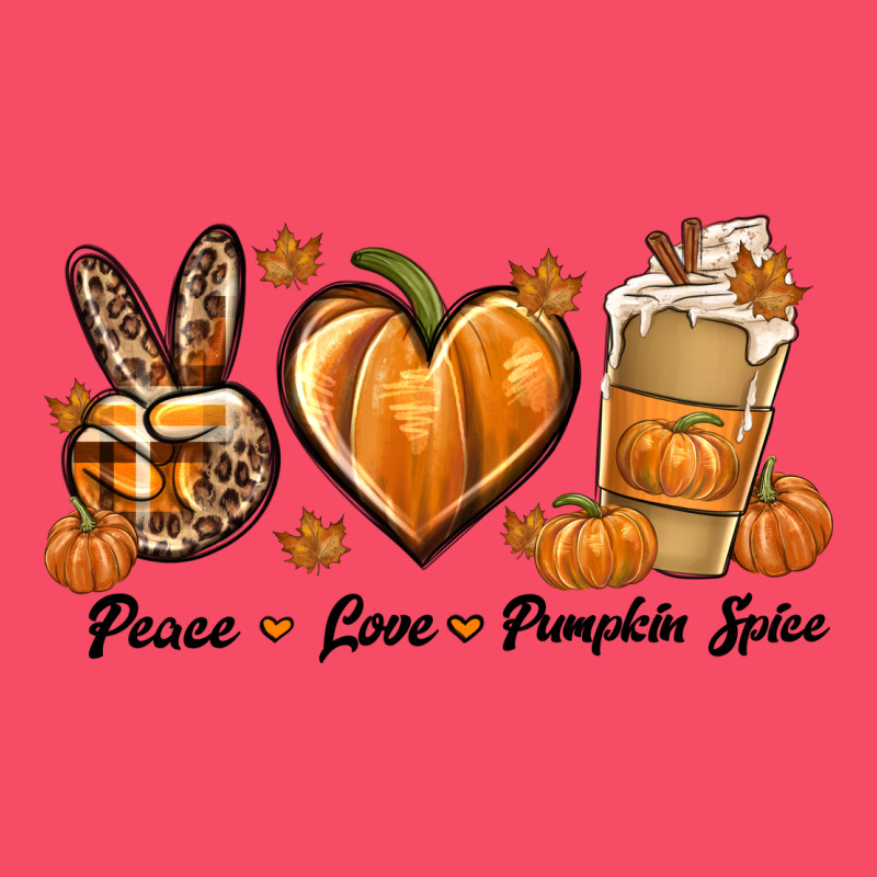 Peace Love Pumpkin Spice Premium Sweatshirt by texasbilliewilder | Teevron
