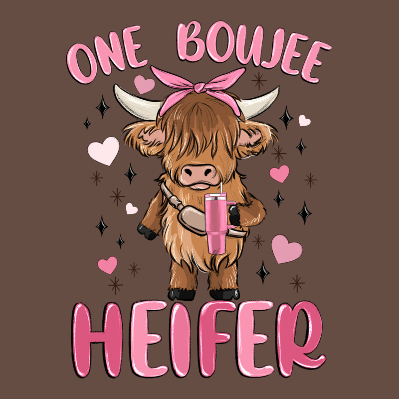 One Boujee Heifer Long Sleeve Tee by MaliasSmallBusiness | Teevron