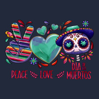 Peace Love Dia De Los Muertos Premium Sweatshirt | Teevron