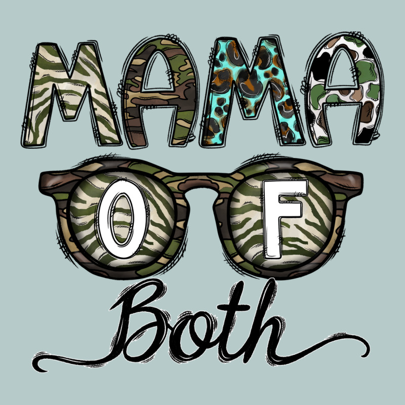 Mama Of Both Heavy Core Tee by CowhideDigitalArt | Teevron