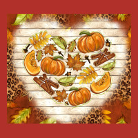 Fall Heart With Leopard Premium Hoodie | Teevron